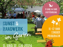 KUNST &amp; HANDWERRK im Garten