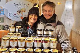 Imkerei Kleine Biene auf dem Christkindl-Markt Erding